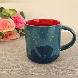 Tim Horton’s Holiday 2017‎ Ceramic Coffee/Tea Mug Limited Ed Green, Bears